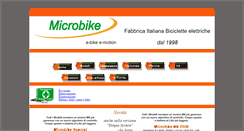 Desktop Screenshot of microbike.it